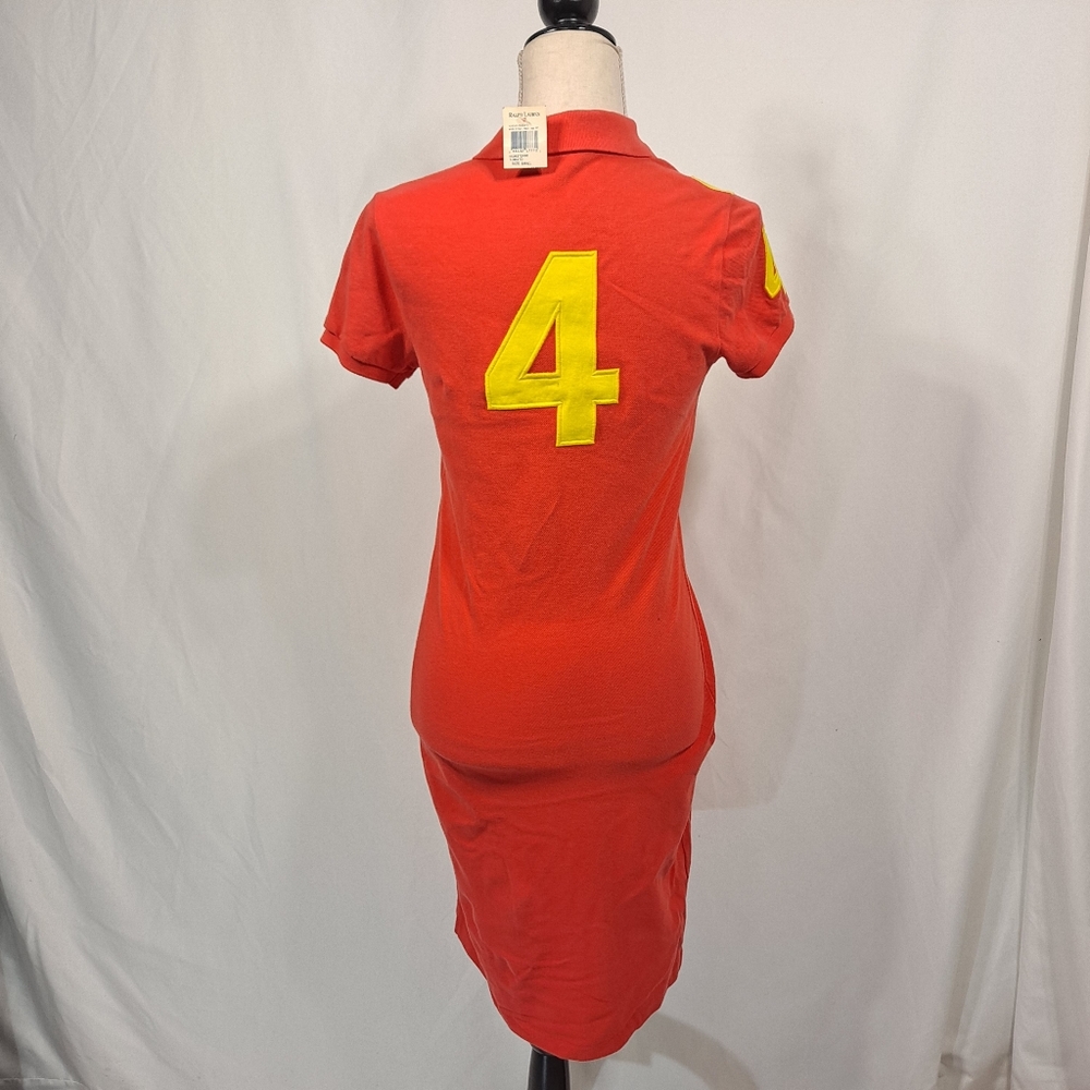 Ralph Lauren Sport Banner Big Pony Polo Dress NWT - Picture 3 of 11